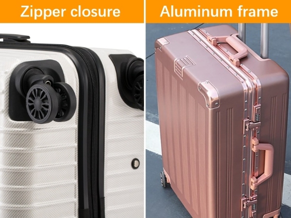 luggage closures